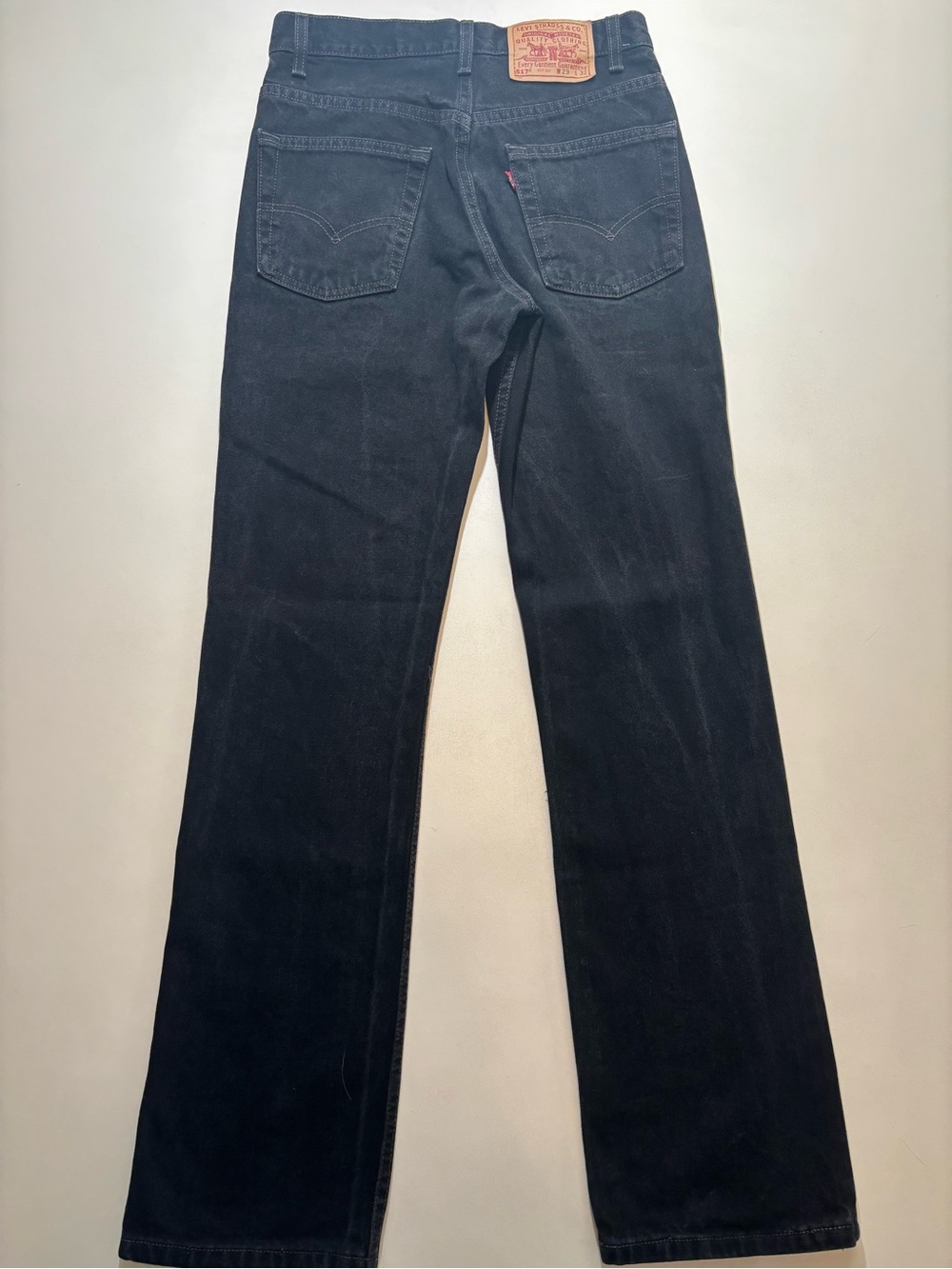 1999 black Levi’s bootcut jeans 517 perfect condition quality vintage denim